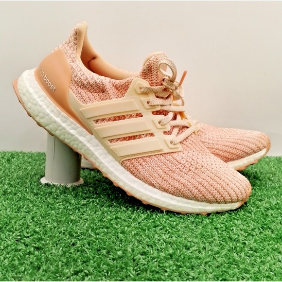 adidas Shoes - Adidas Women Ultra Boost Shoes Women's Size 8.5 M Medium Ash Peach - Light Pink